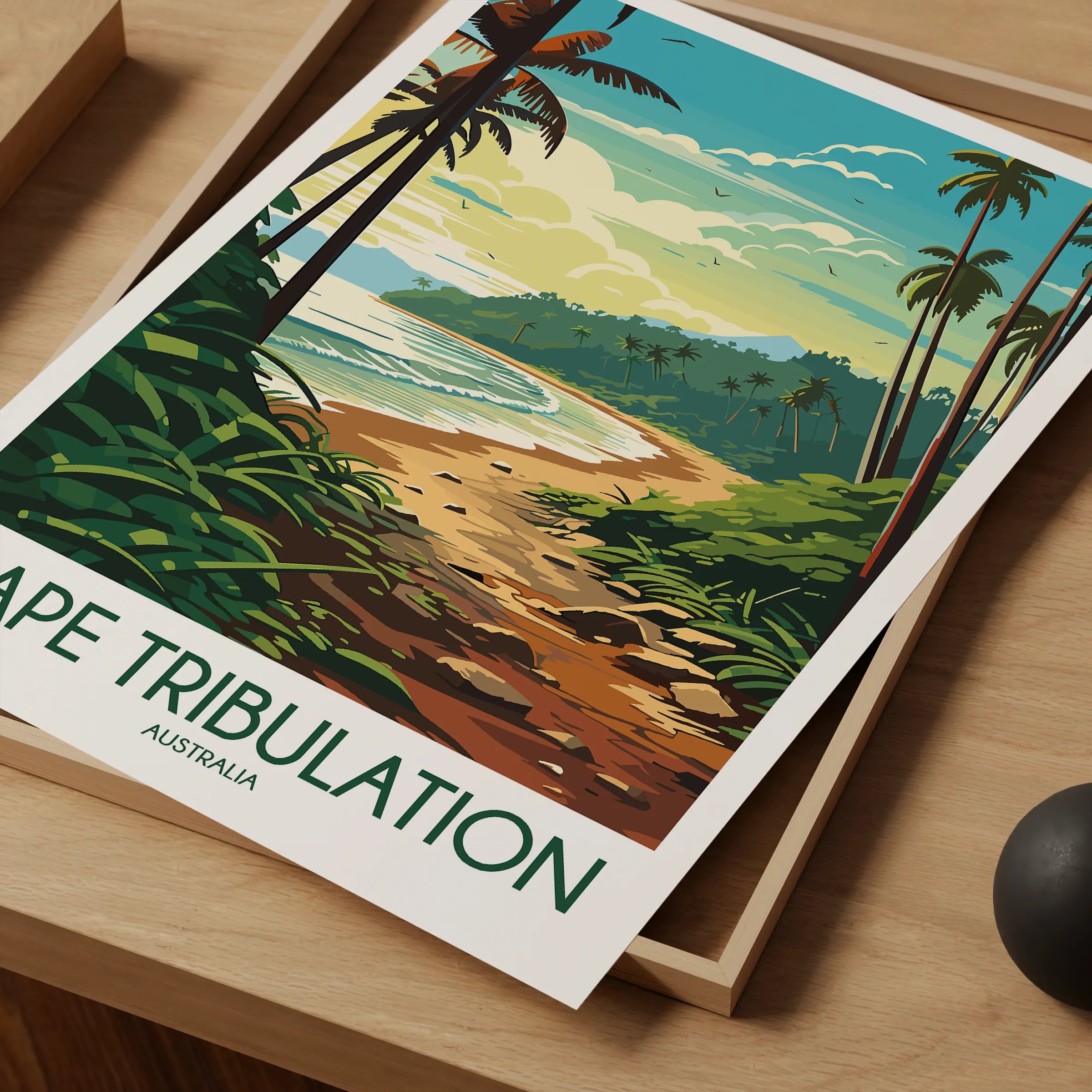 Cape Tribulation Scenic Landscape Art