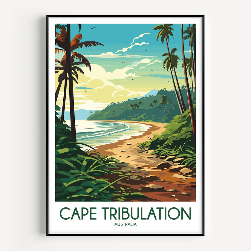 Cape Tribulation Souvenir Poster Print