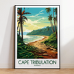 Cape Tribulation Vintage Style Print