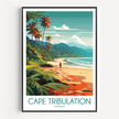 Cape Tribulation Vintage Style Print