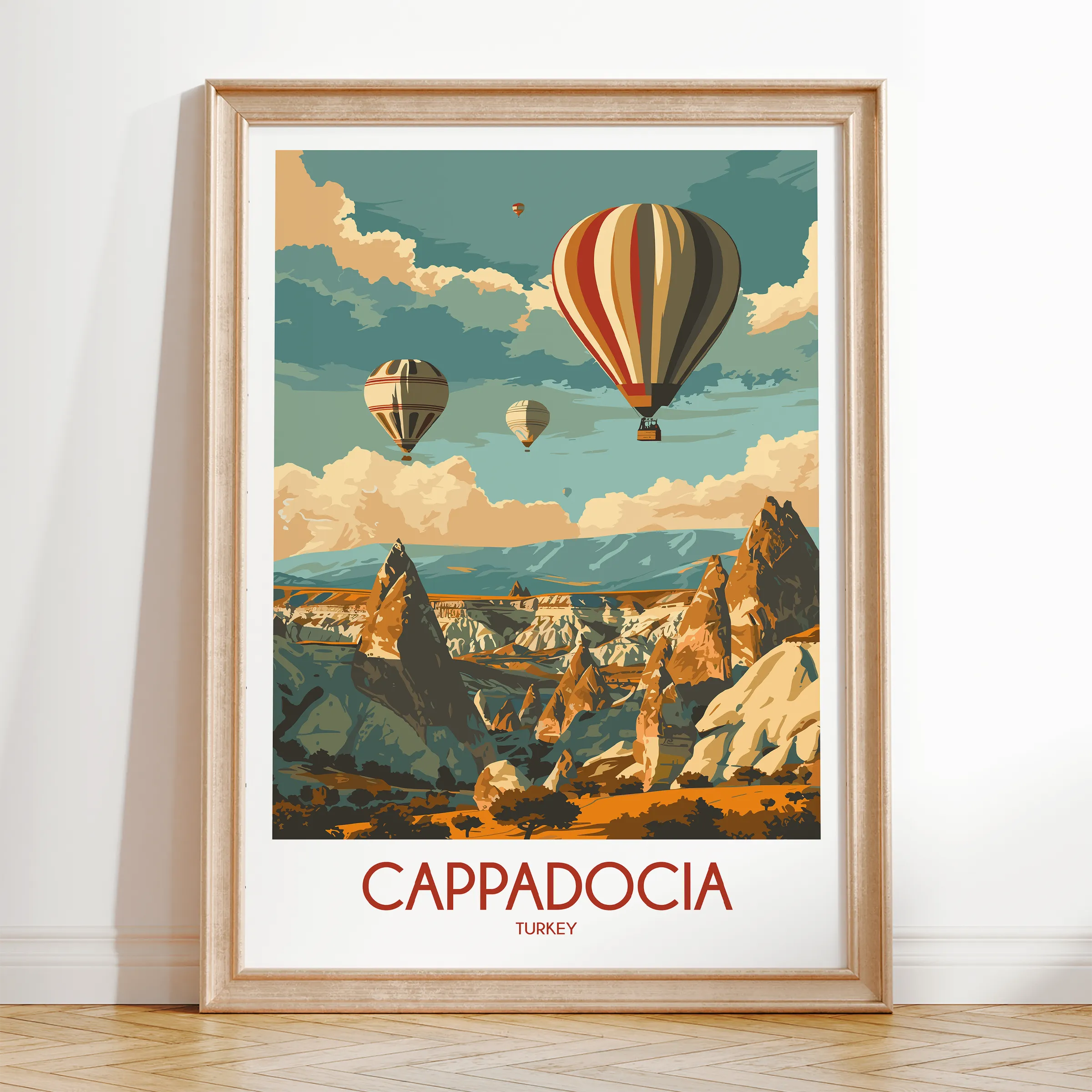 Cappadocia Destination Art Gift