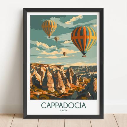 Cappadocia Destination Art Gift