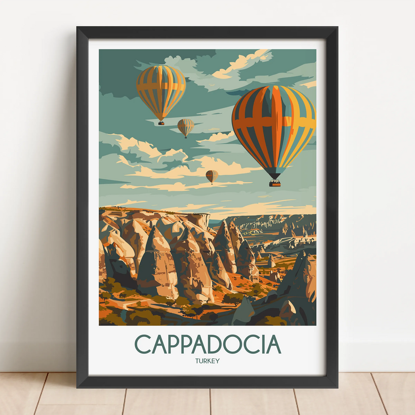 Cappadocia Destination Art Gift