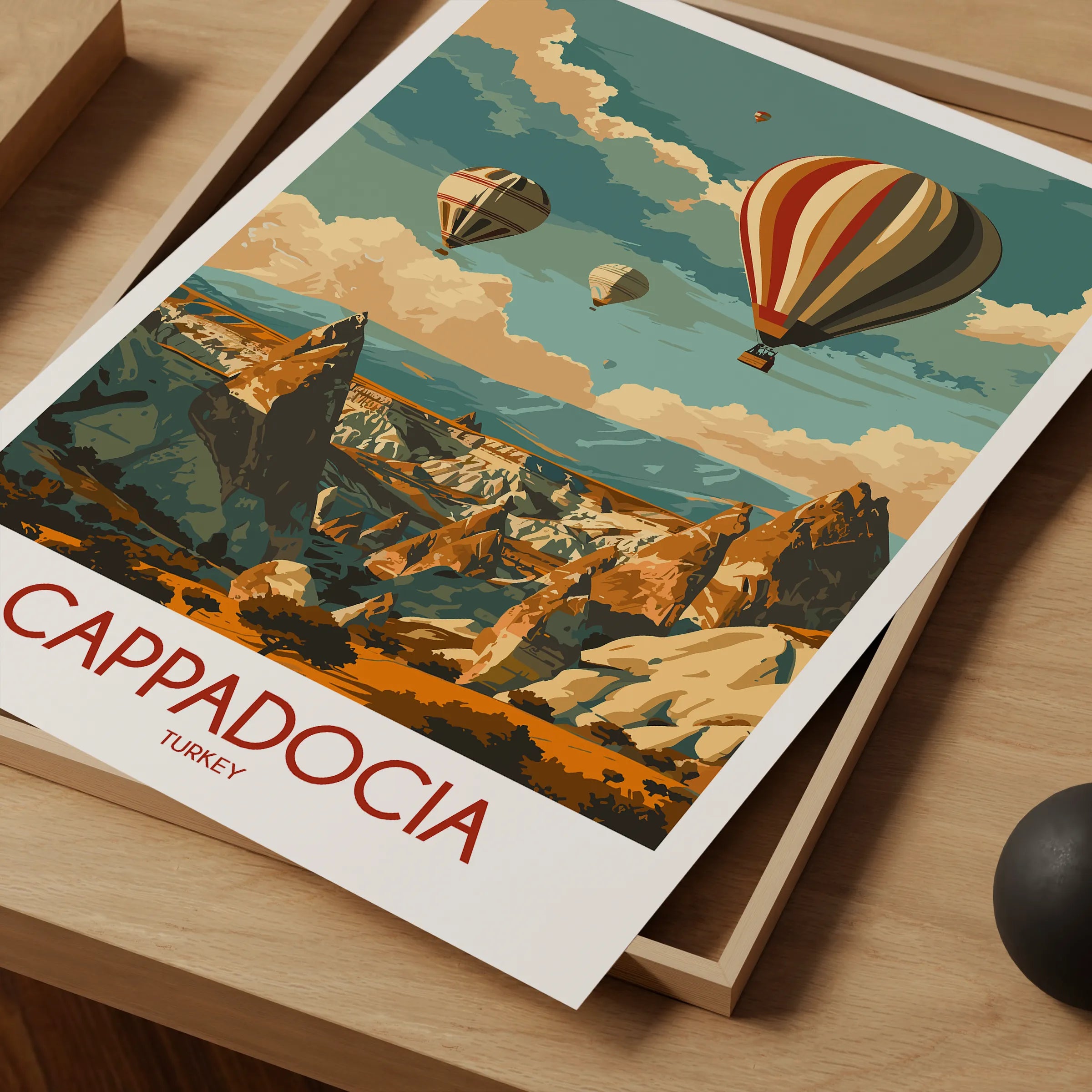 Cappadocia Vintage Style Print