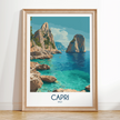 Capri Destination Art Gift