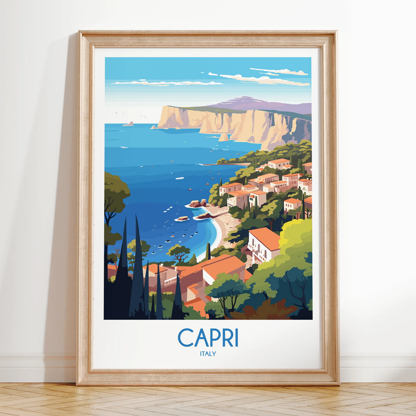 Capri Souvenir Poster Print