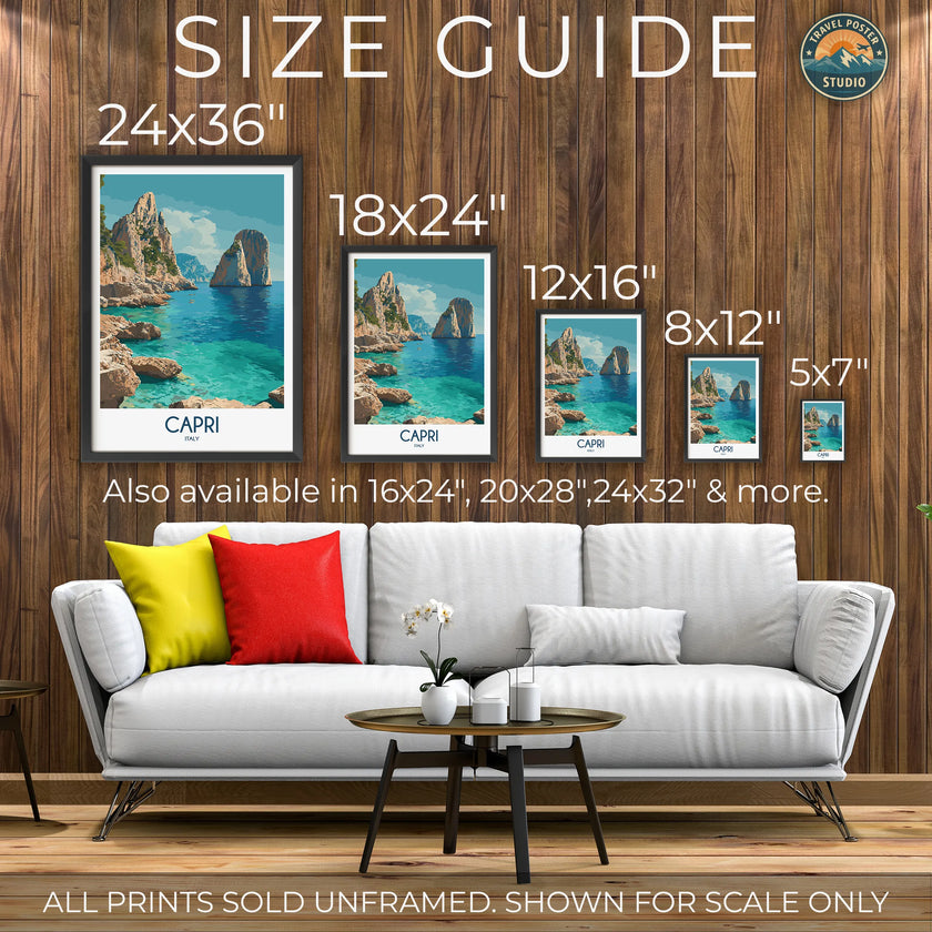 Capri Travel Memory Gift
