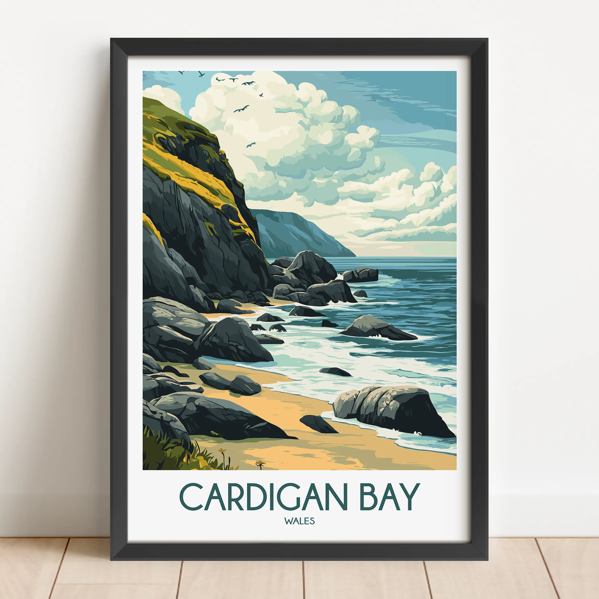 Cardigan Bay Minimalist Wall Art