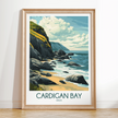 Cardigan Bay Vintage Style Print