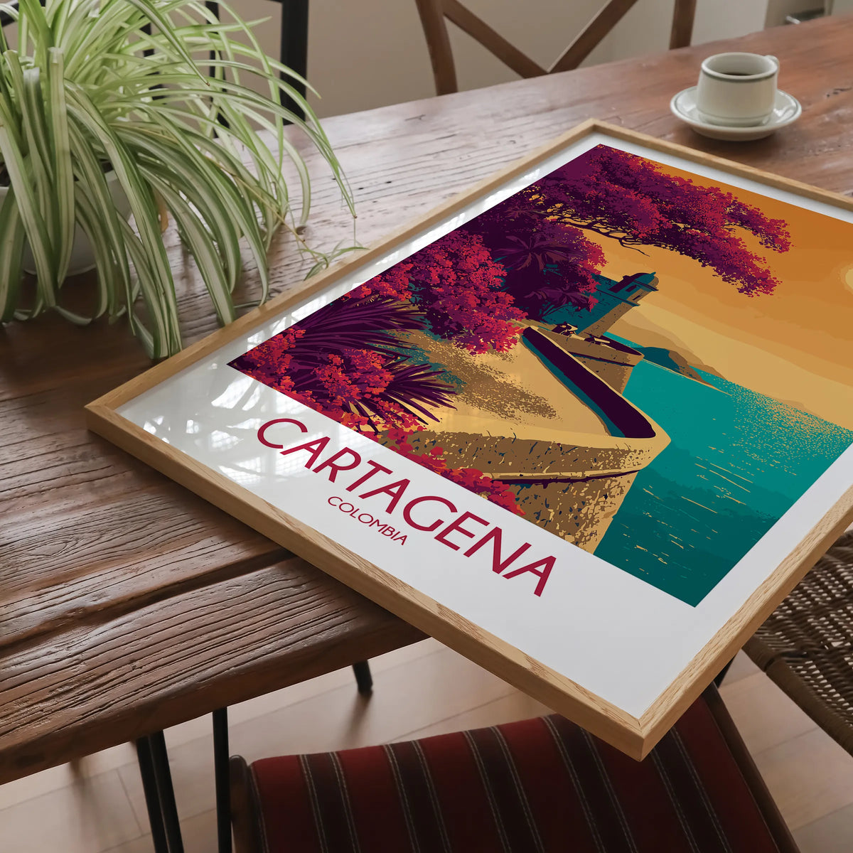 Cartagena Souvenir Poster Print