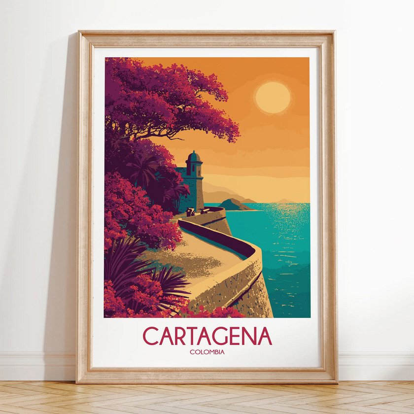 Cartagena Travel Memory Gift