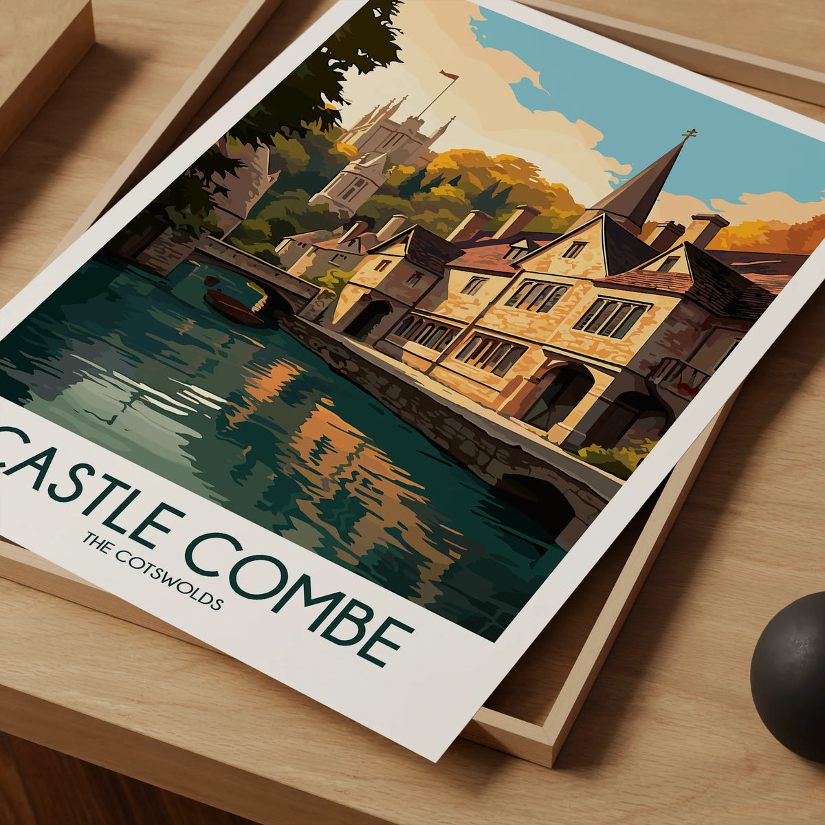 Castle Combe Destination Art Gift