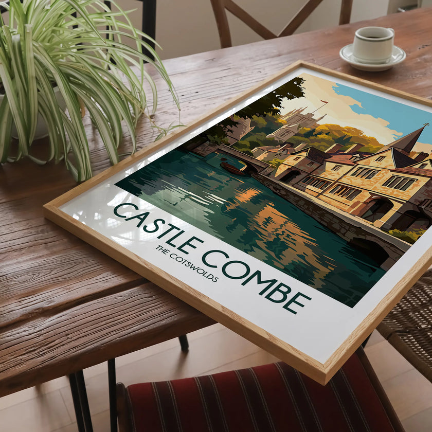 Castle Combe Destination Art Gift
