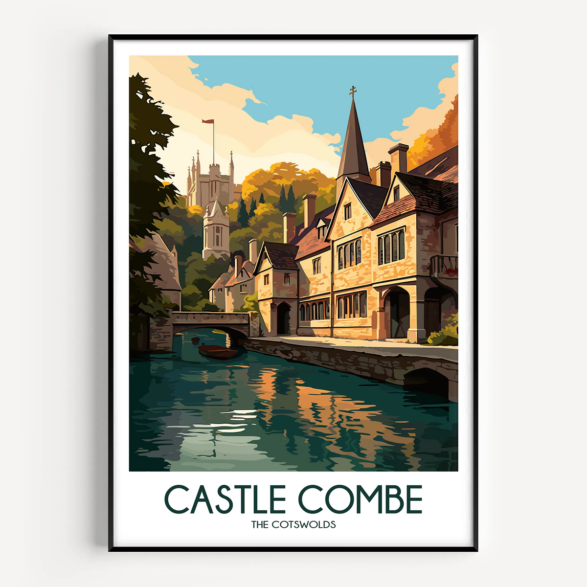 Castle Combe Gallery Quality Print
