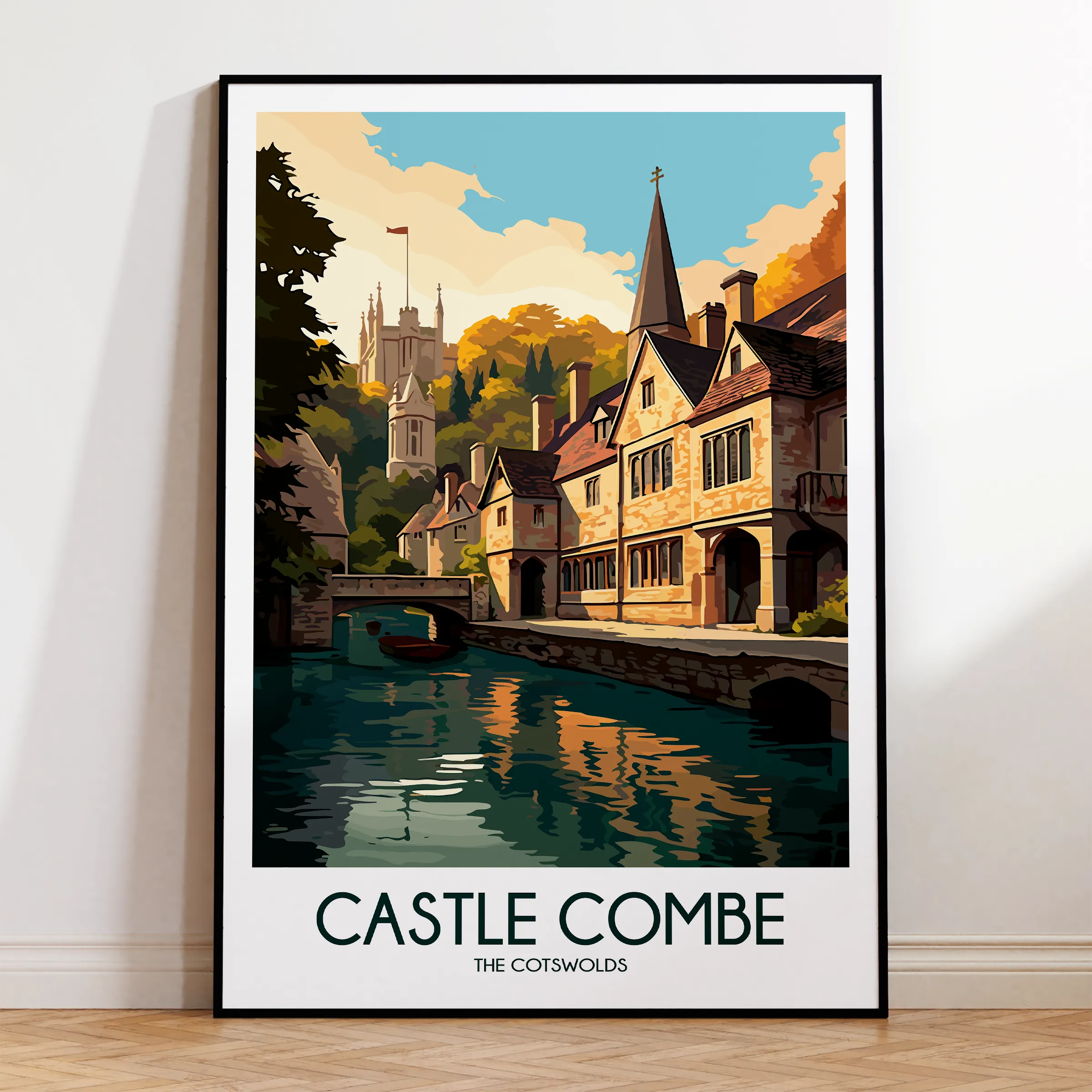 Castle Combe Souvenir Poster Print