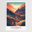 Cauterets Souvenir Poster Print