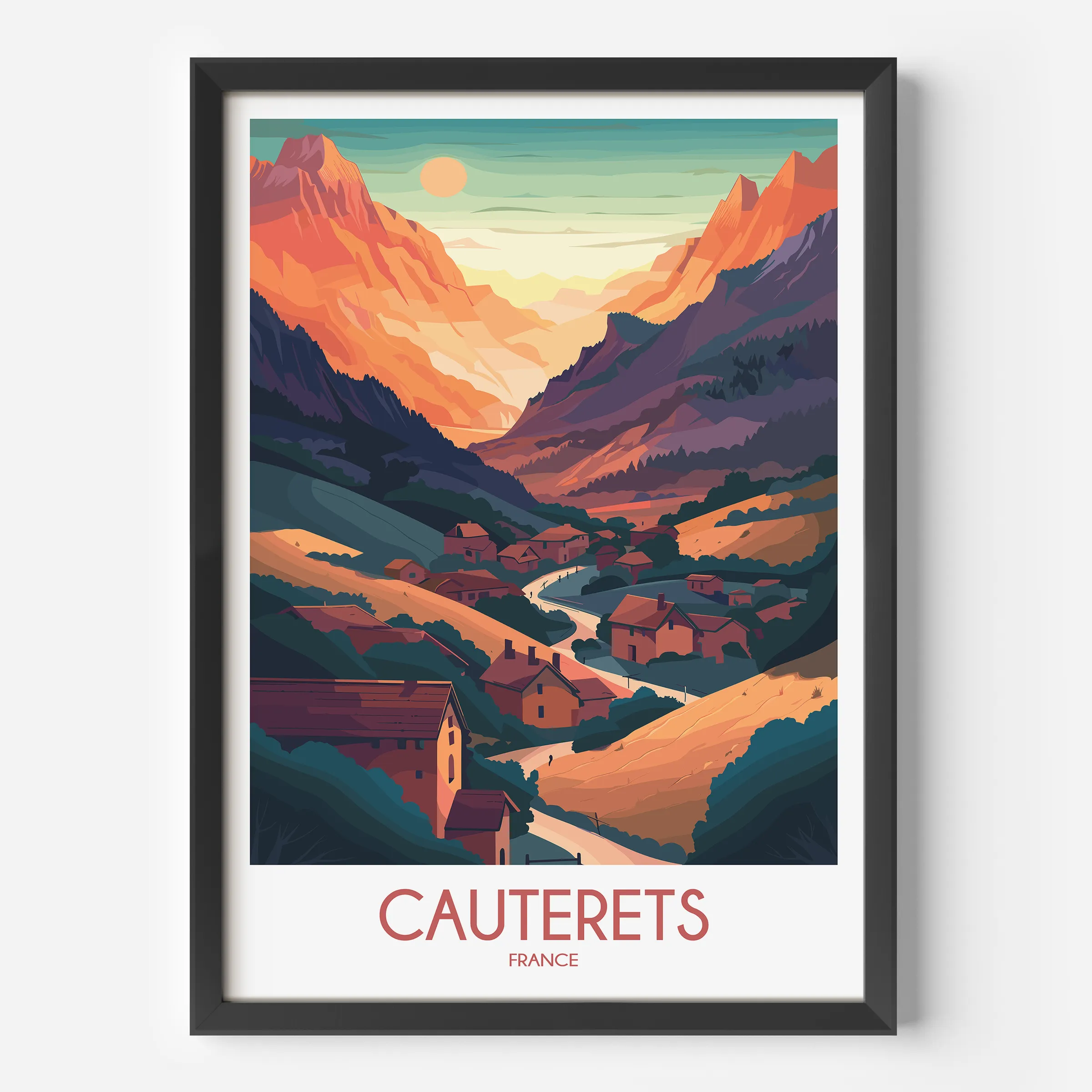 Cauterets Travel Memory Gift