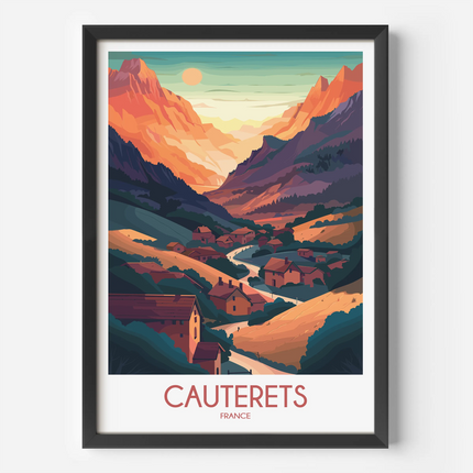 Cauterets Travel Memory Gift