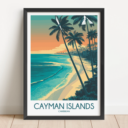 Cayman Islands Souvenir Poster Print