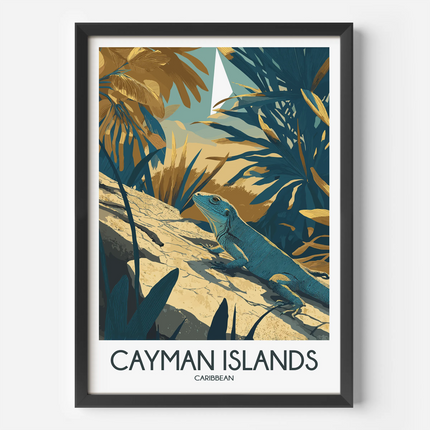 Cayman Islands Souvenir Poster Print
