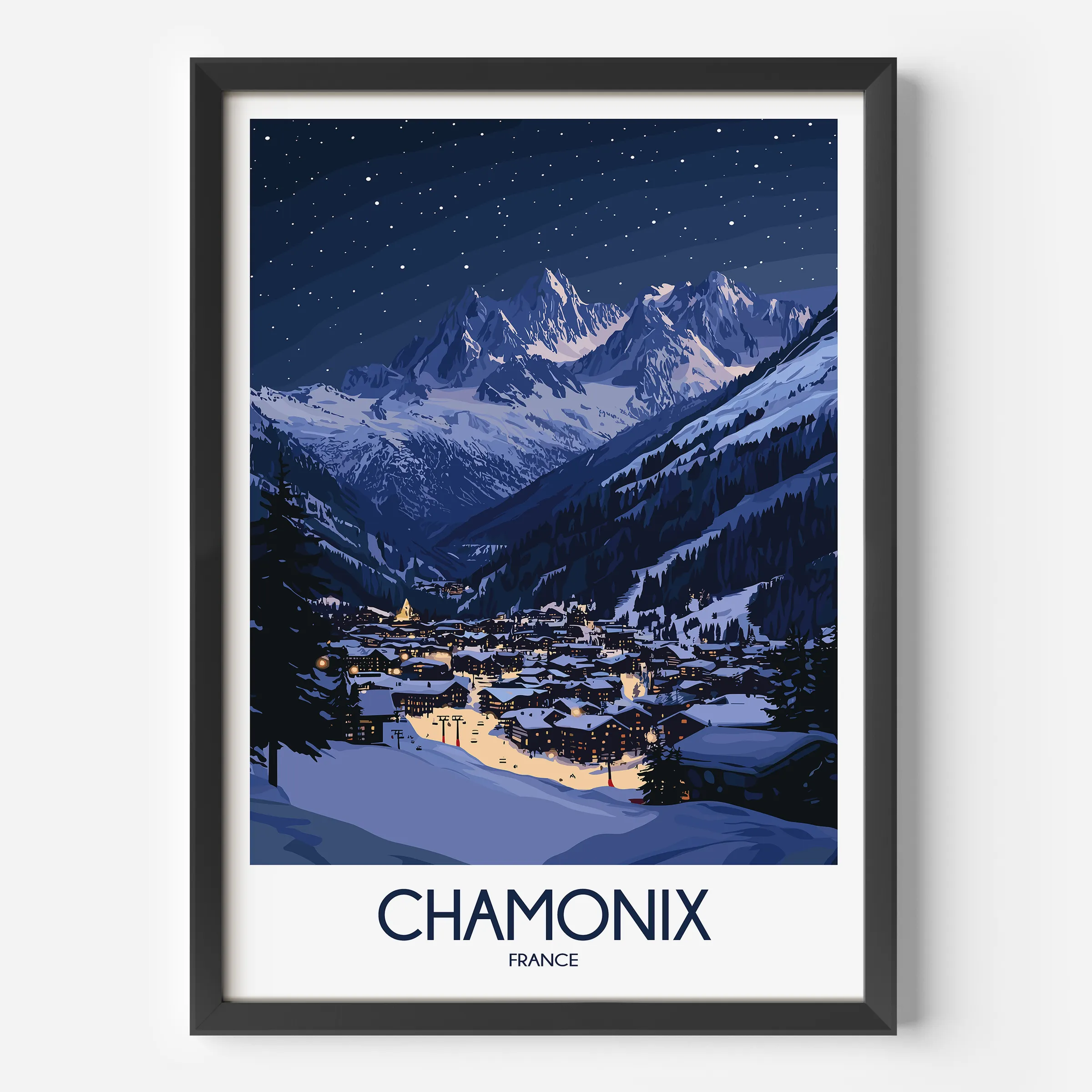 Chamonix Gallery Quality Print