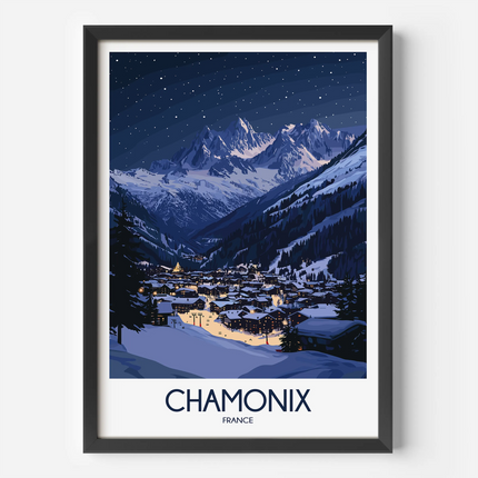 Chamonix Gallery Quality Print