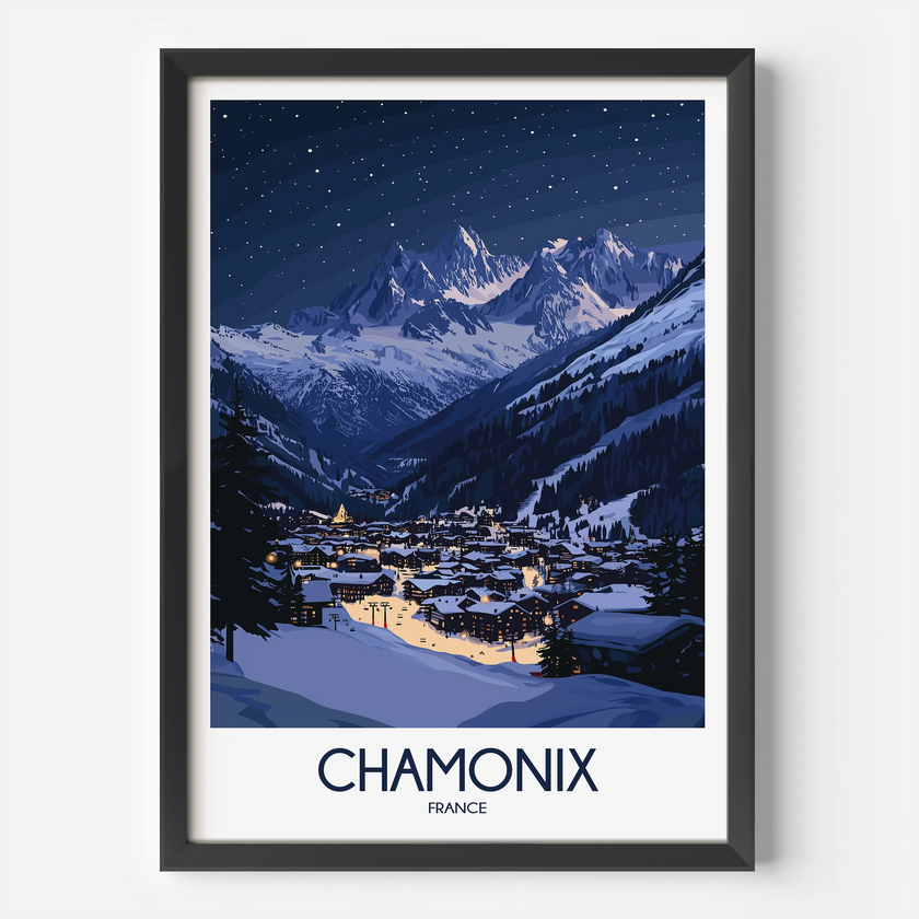 Chamonix Gallery Quality Print