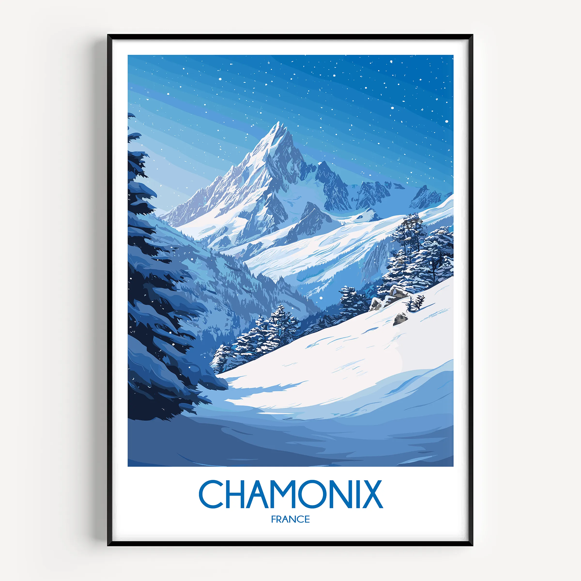 Chamonix Gallery Quality Print