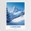 Chamonix Minimalist Wall Art