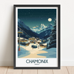 Chamonix Minimalist Wall Art