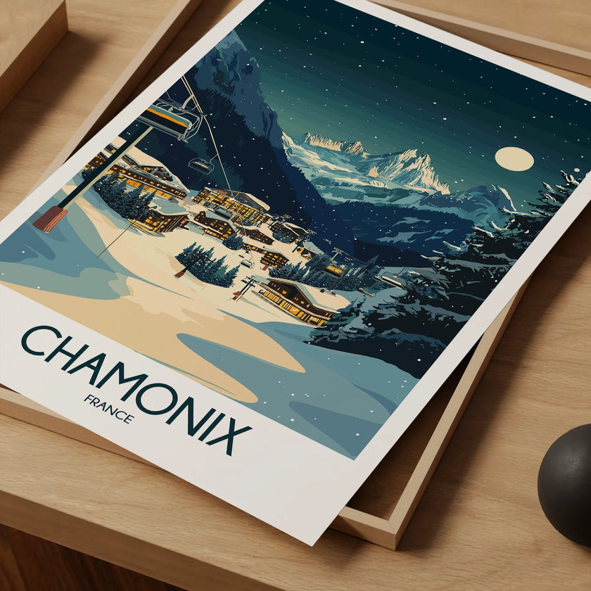 Chamonix Travel Memory Gift