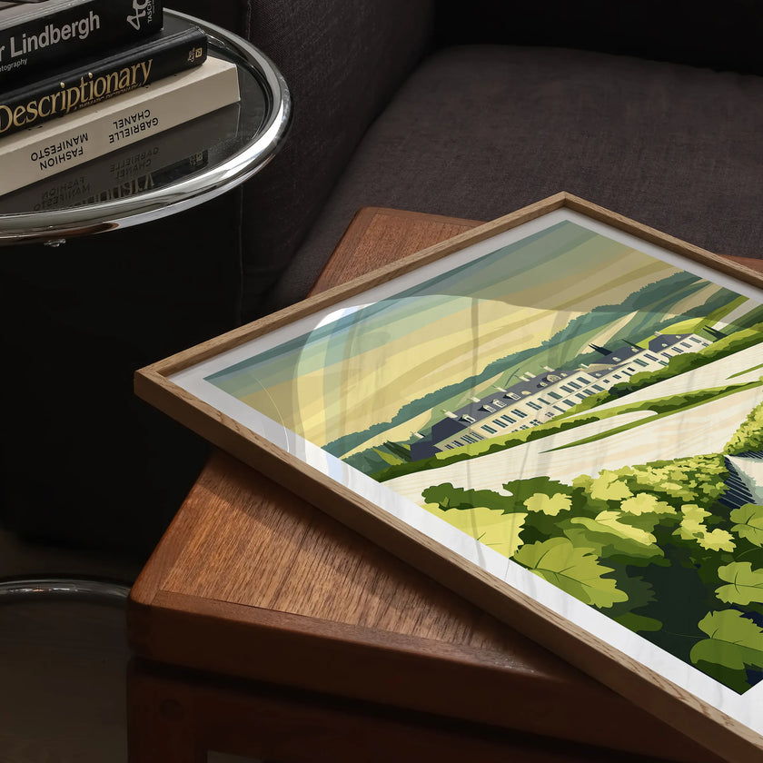 Champagne Souvenir Poster Print