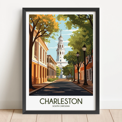 Charleston Destination Art Gift