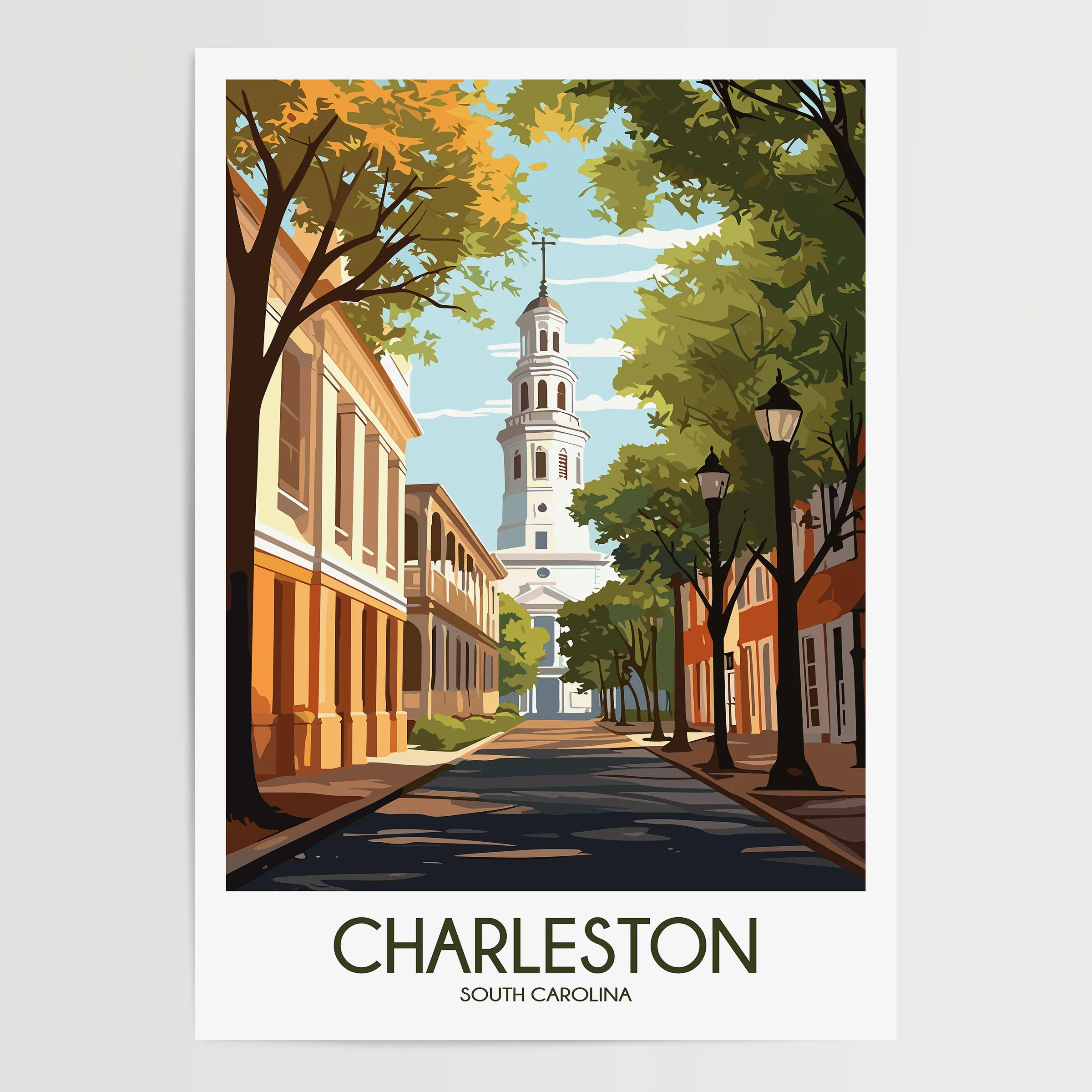 Charleston Gallery Quality Print