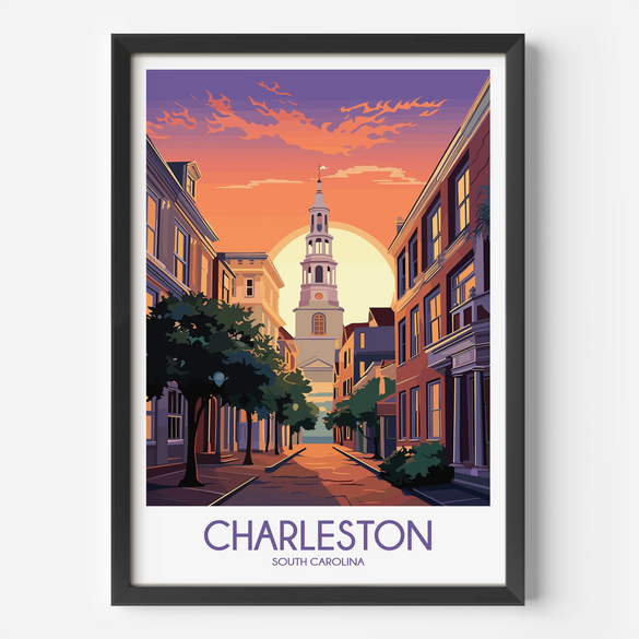 Charleston Home Office Decor