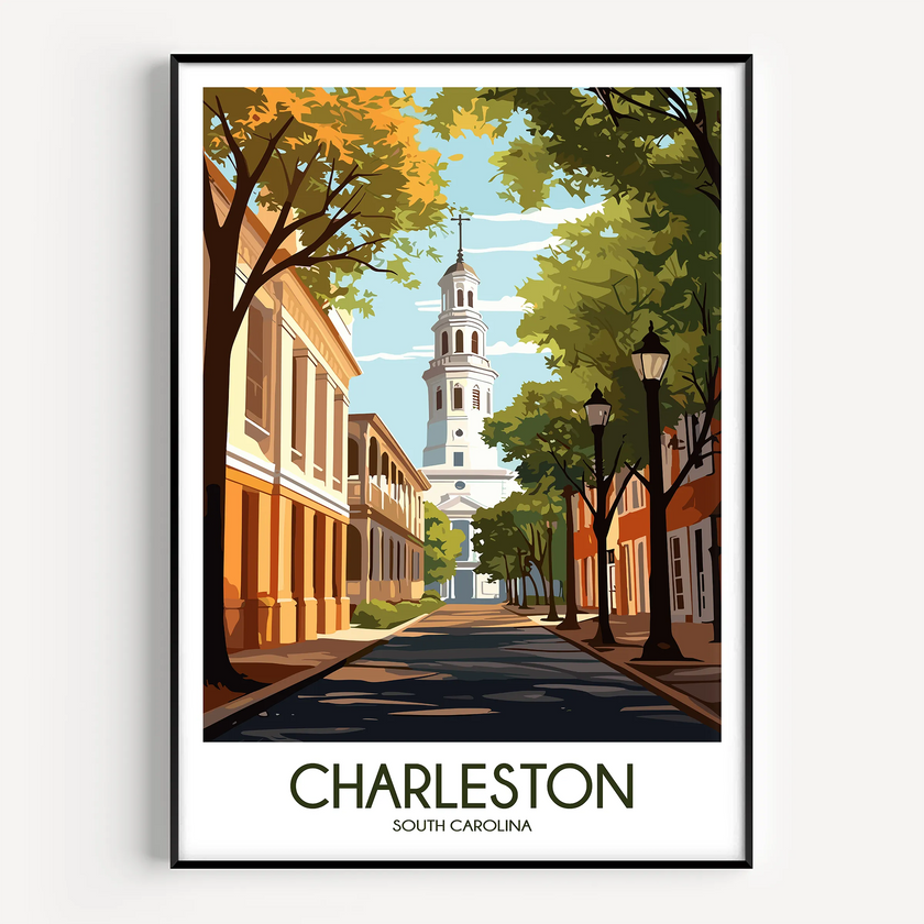 Charleston Home Office Decor