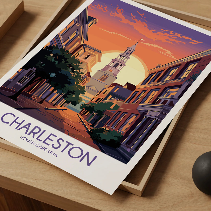 Charleston Minimalist Wall Art
