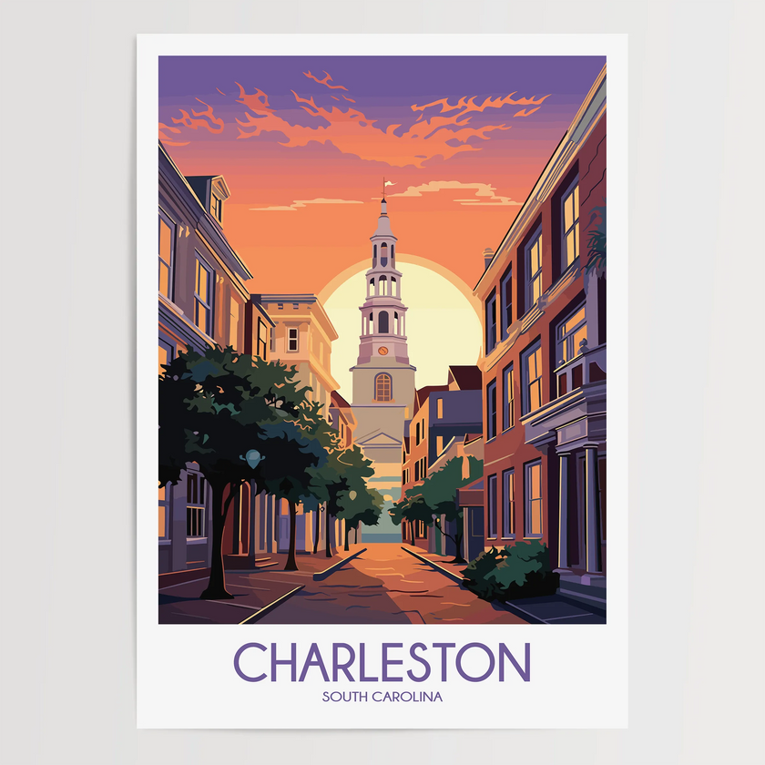 Charleston Souvenir Poster Print