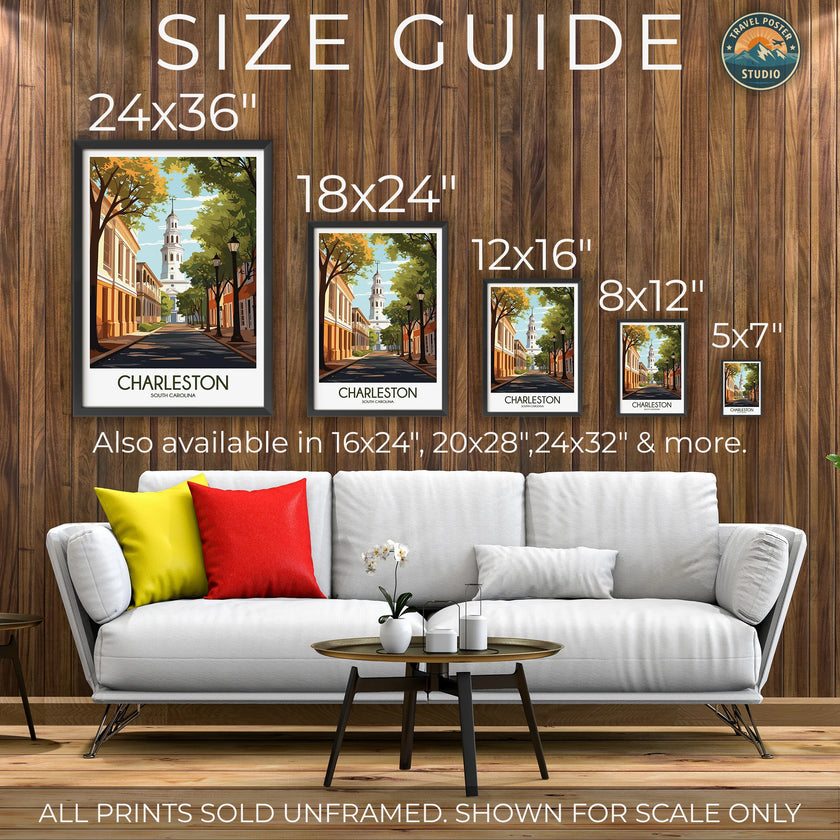 Charleston Souvenir Poster Print