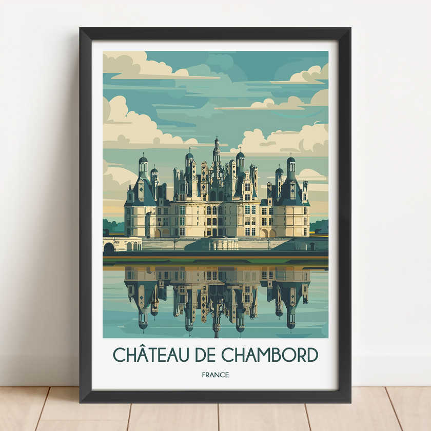 Chateau De Chambord Gallery Quality Print