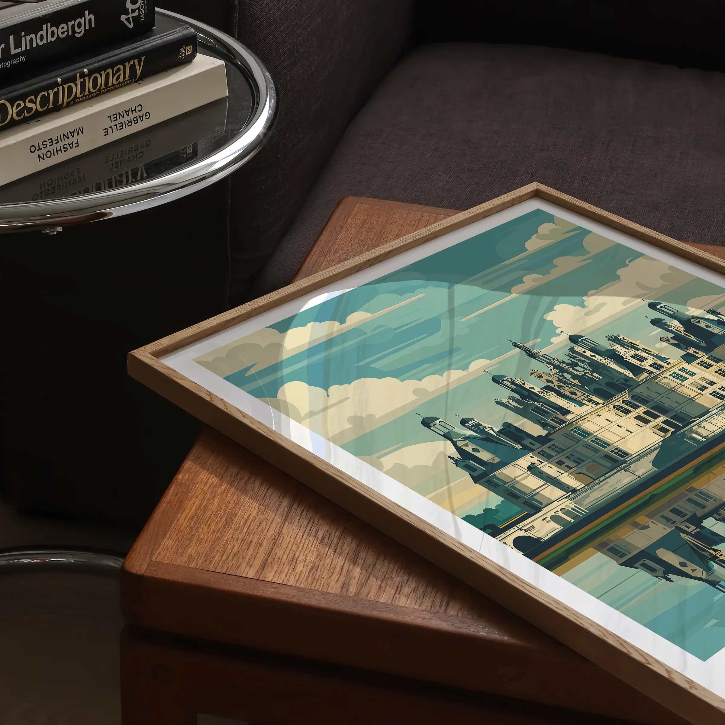 Chateau De Chambord Home Office Decor