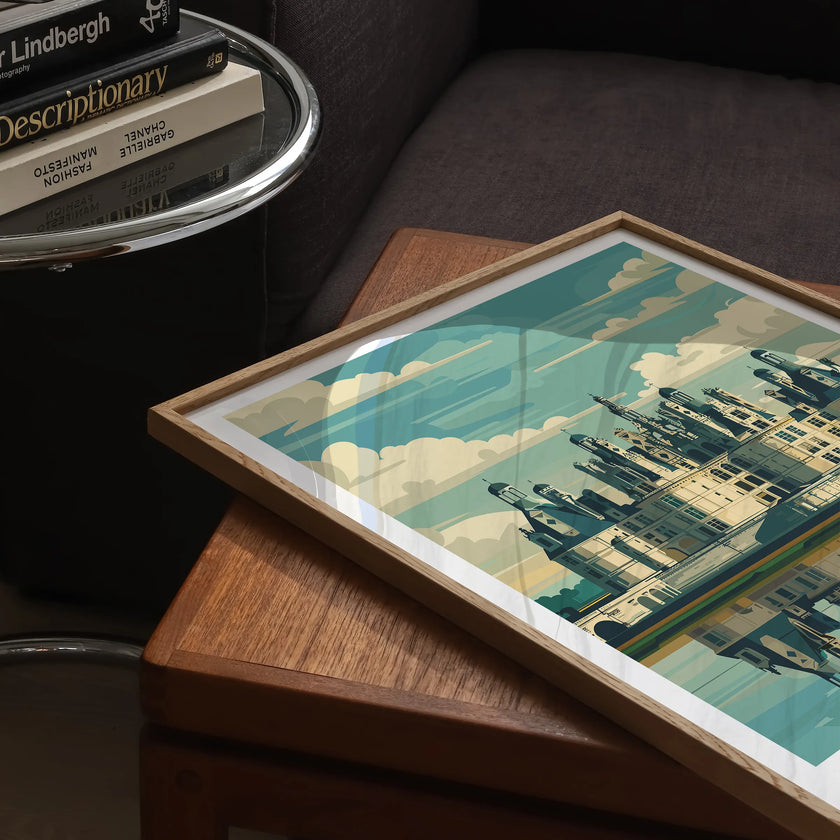 Chateau De Chambord Home Office Decor