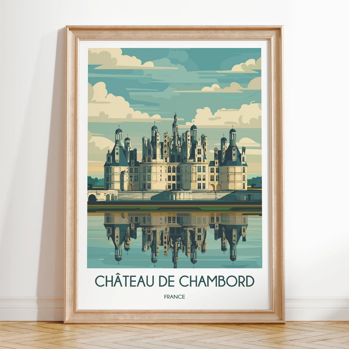 Chateau De Chambord Home Office Decor