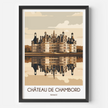 Chateau De Chambord Minimalist Wall Art