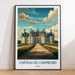 Chateau De Chambord Minimalist Wall Art