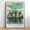 Chateau De Chambord Minimalist Wall Art