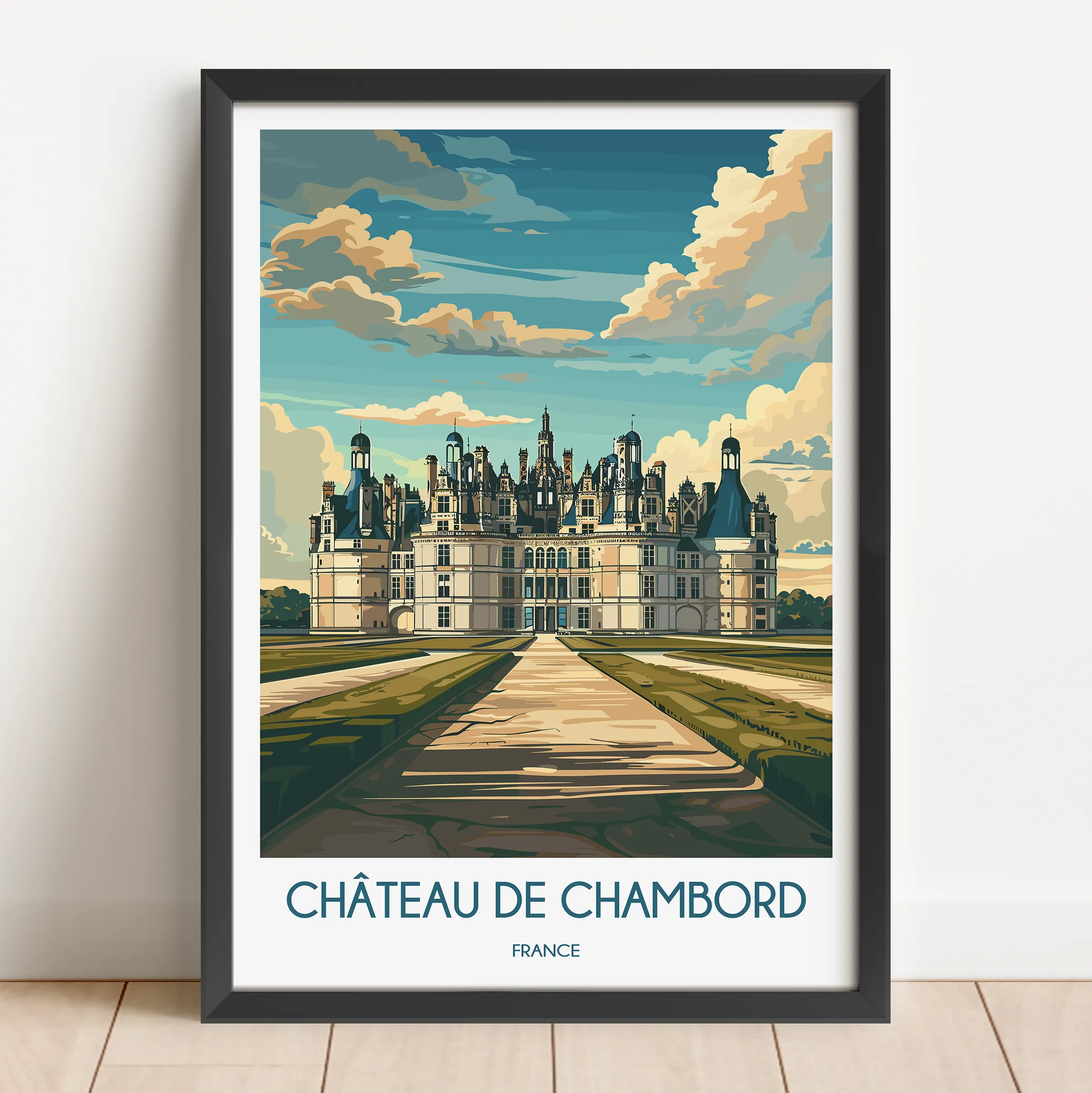 Chateau De Chambord Travel Memory Gift