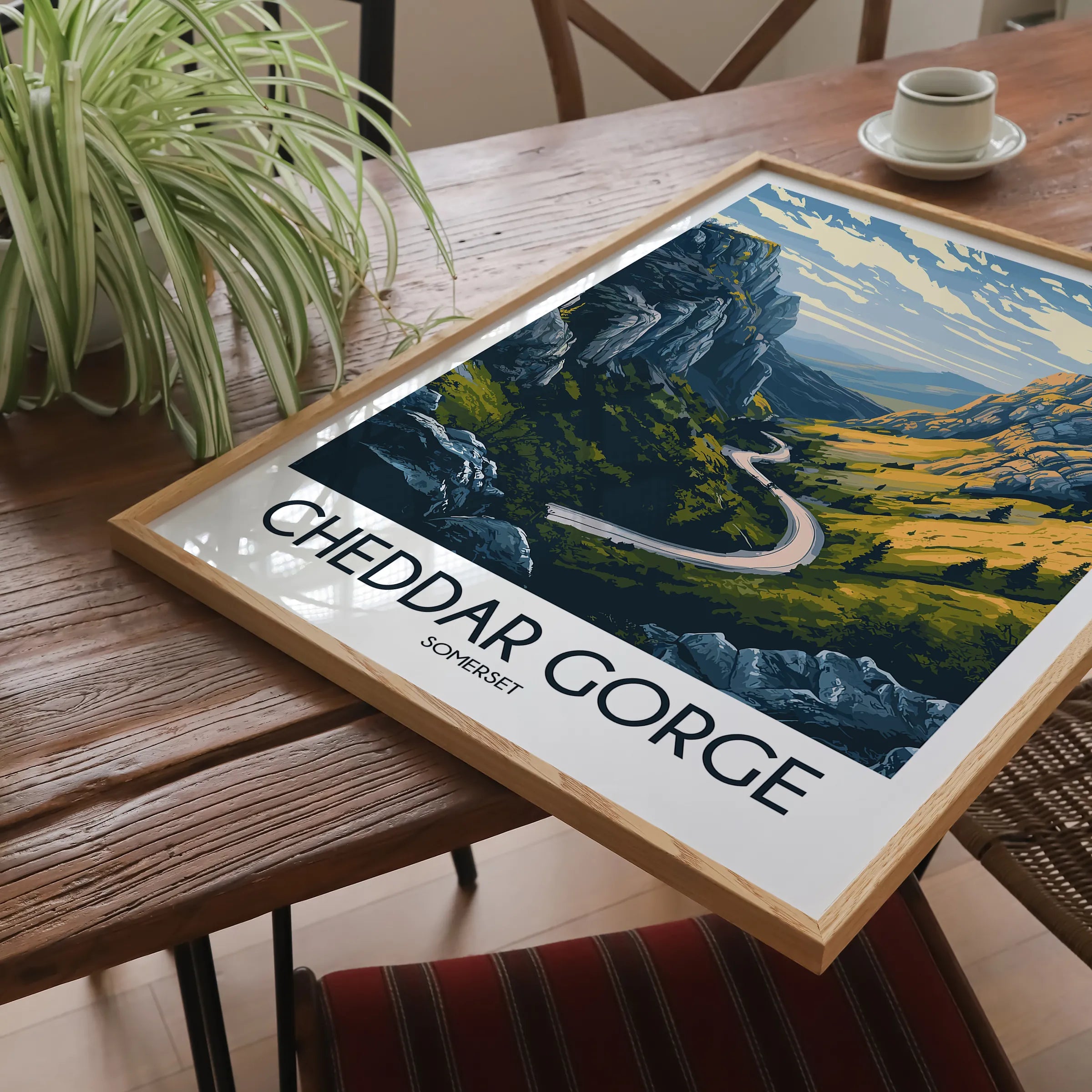 Cheddar Gorge Gallery Quality Print