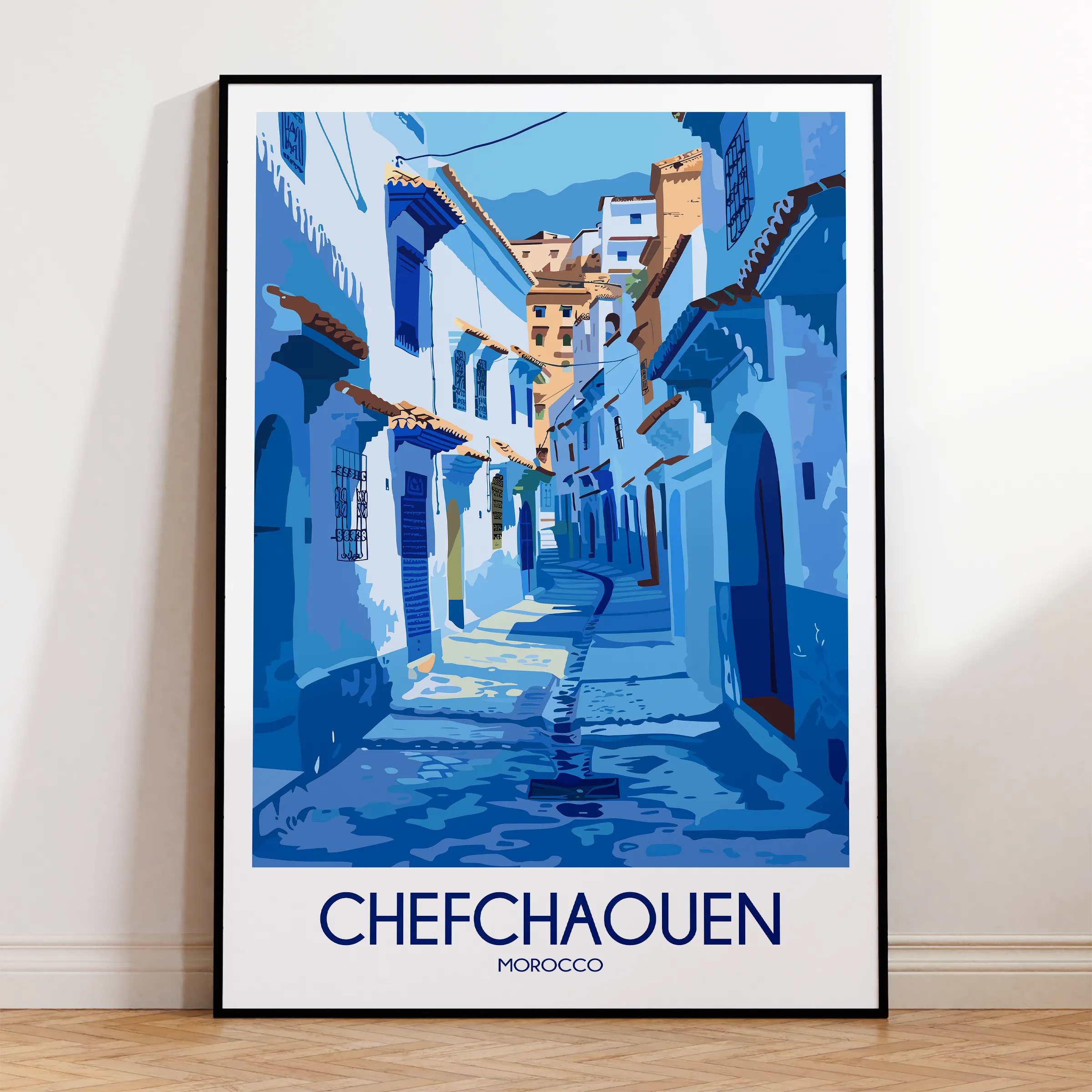 Chefchaouen Destination Art Gift
