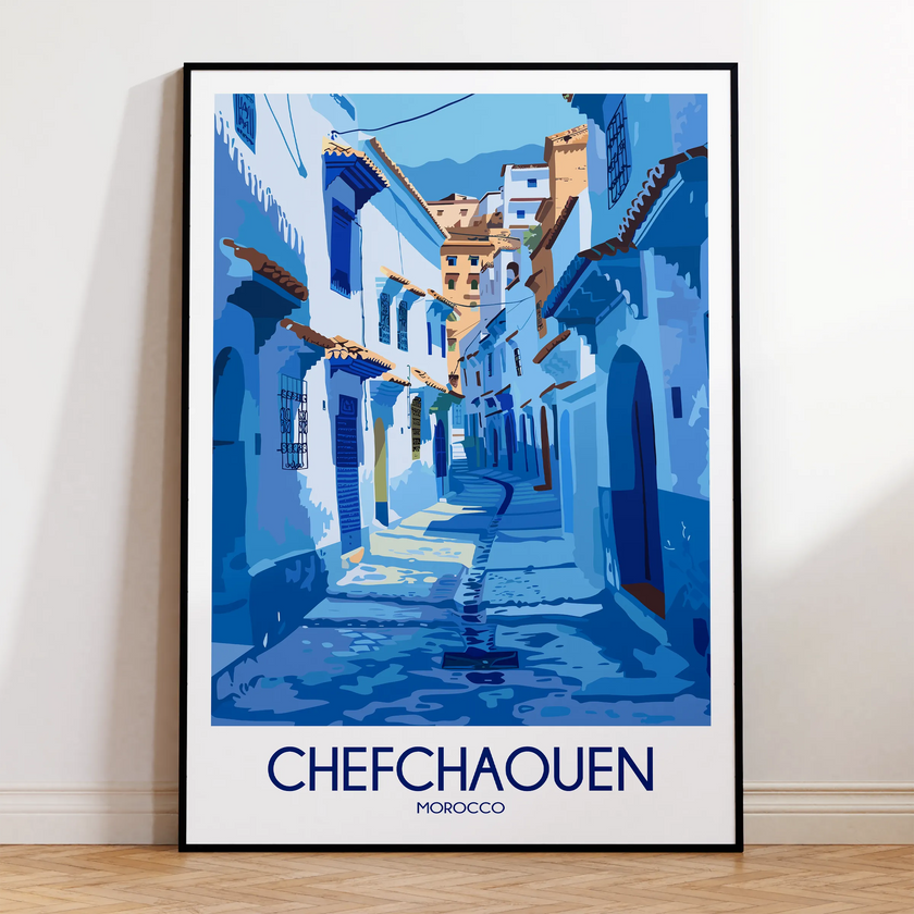 Chefchaouen Destination Art Gift